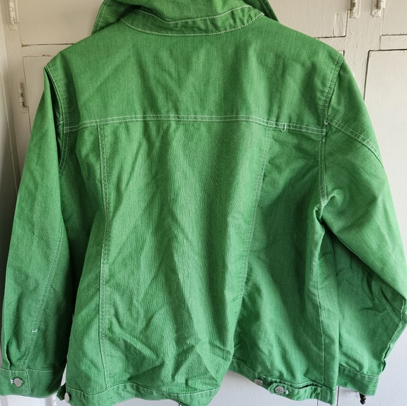 D & Co green denim jacket Size XXL - Picture 15 of 16